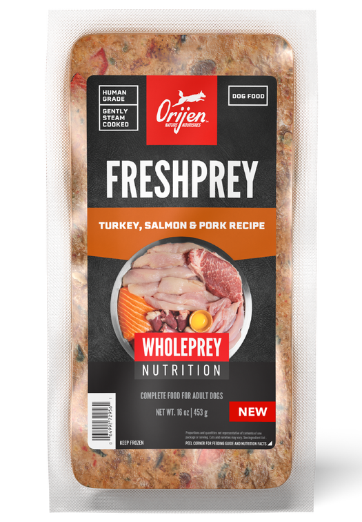 FreshPrey Turkey, Salmon & Pork Recipe